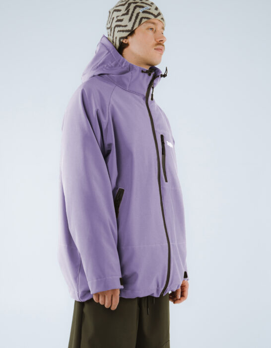 Easy-jacket-lilla куртка для сноуборда сиреневая розовая
